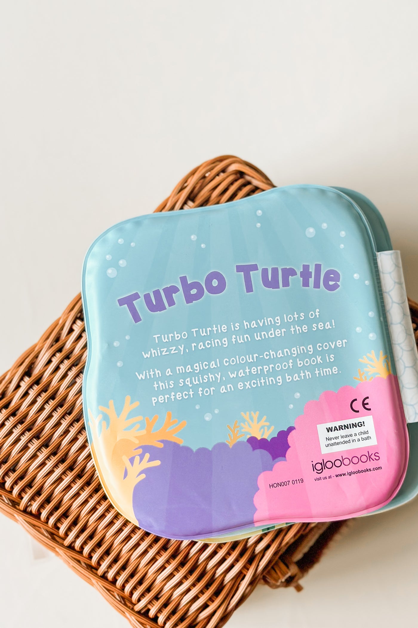 Magical bath Book: Turbo Turtle