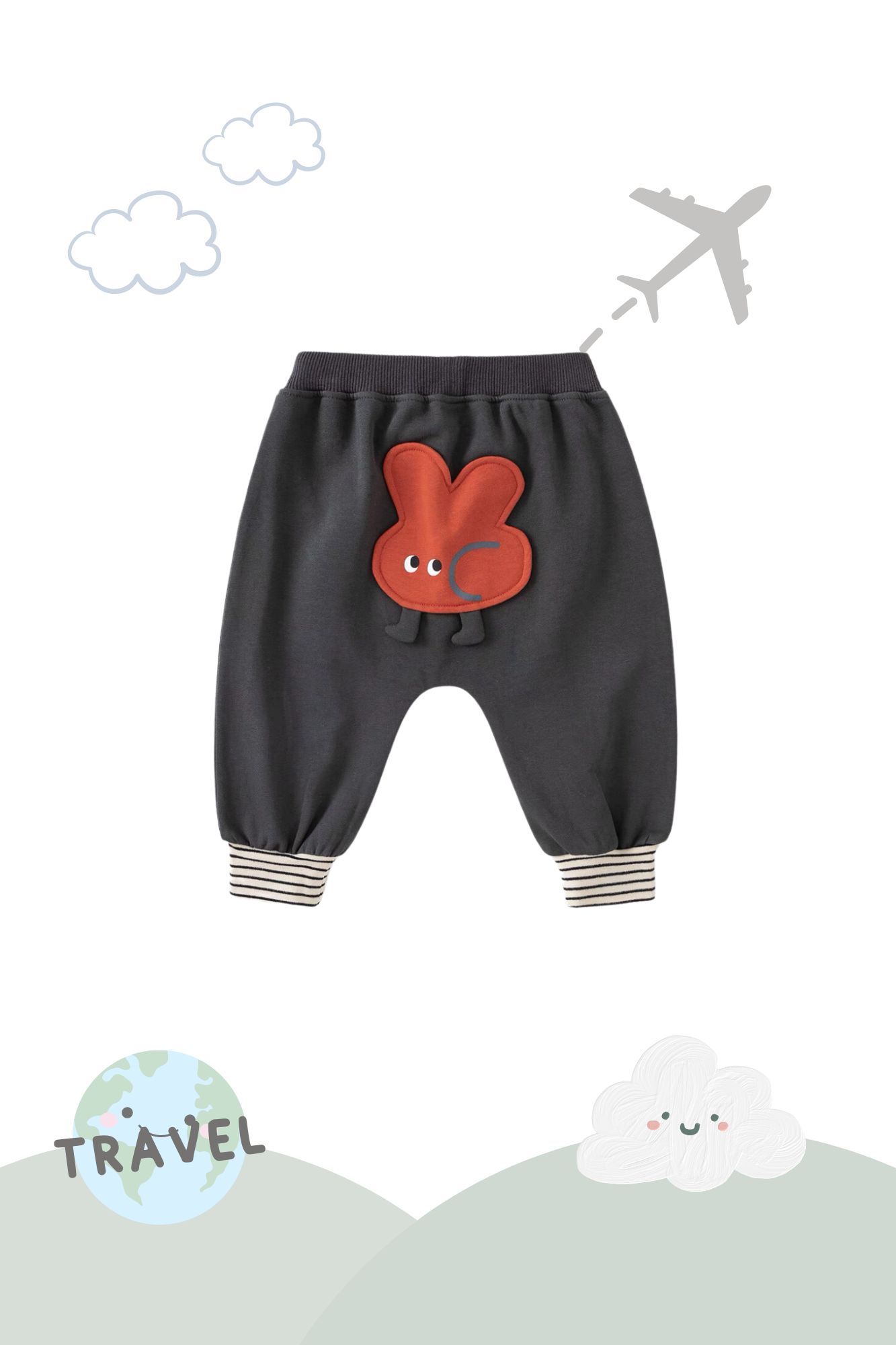 Holiday Traveller Bum Pants Twist