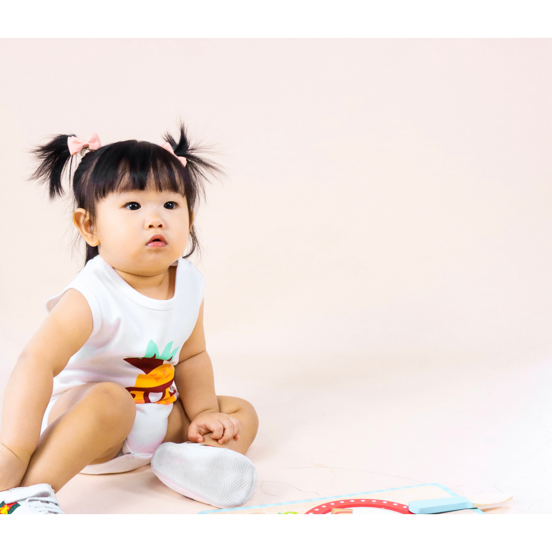 Nature Sleeveless Bodysuit Pineapple
