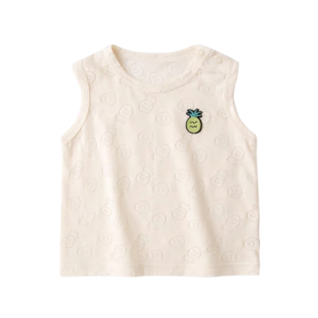 Air Series Pineapple Singlet Cream