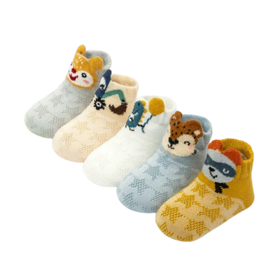 5-Pack Socks Pastel Soft Neutral