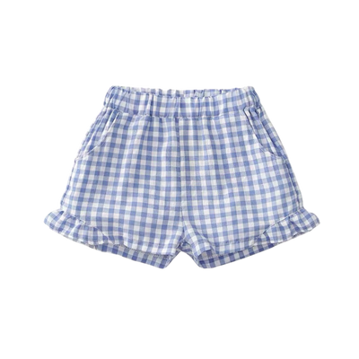 Leila Frill Shorts Checkered