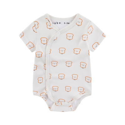 Organic Soft Kimono Bodysuit Toast