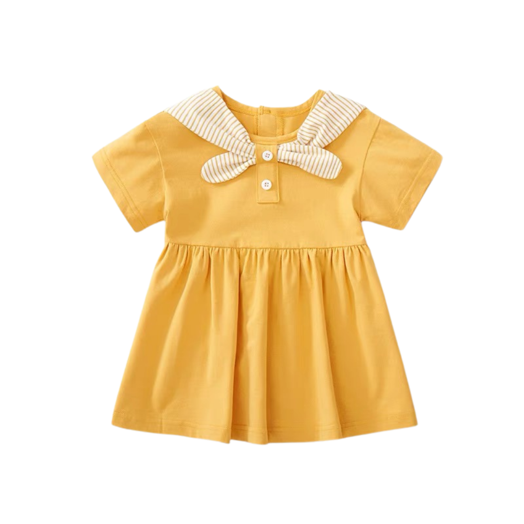 Jamie Skater Dress Mustard