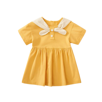 Jamie Skater Dress Mustard