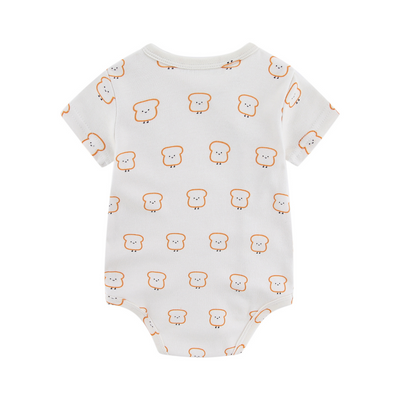 Organic Soft Kimono Bodysuit Toast