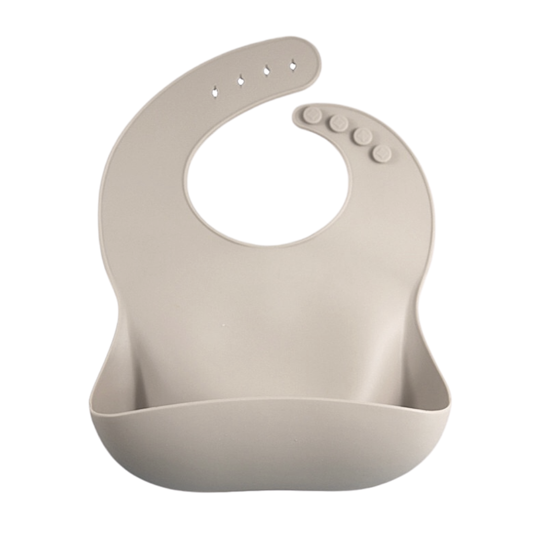 Gabe Baby Silicone Bib | Waterproof & Adjustable