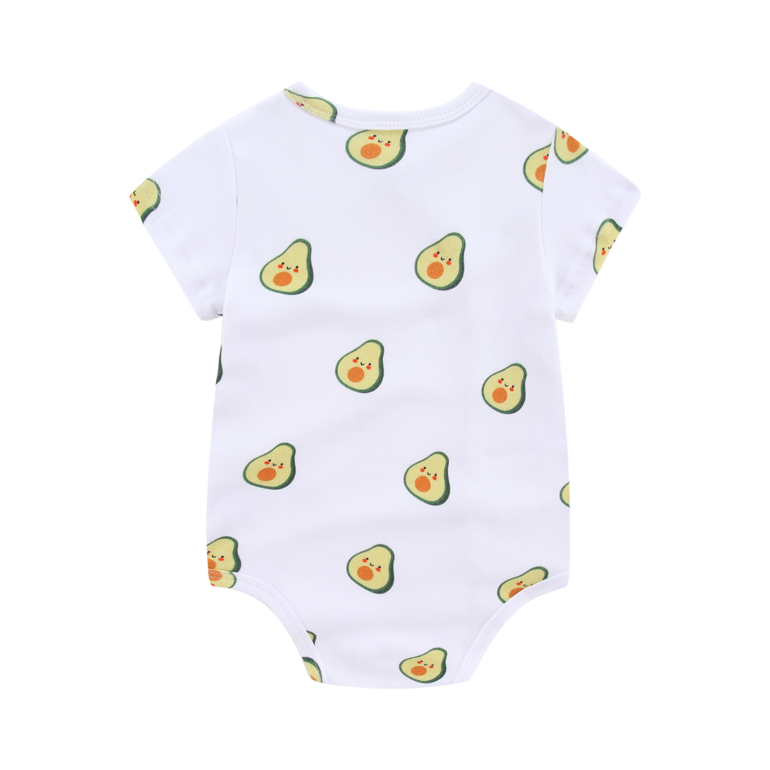 Organic Soft Kimono Bodysuit Avocado