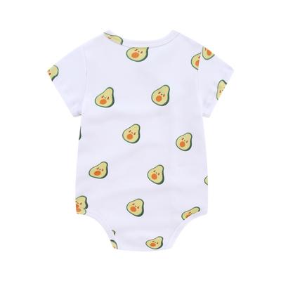 Organic Soft Kimono Bodysuit Avocado