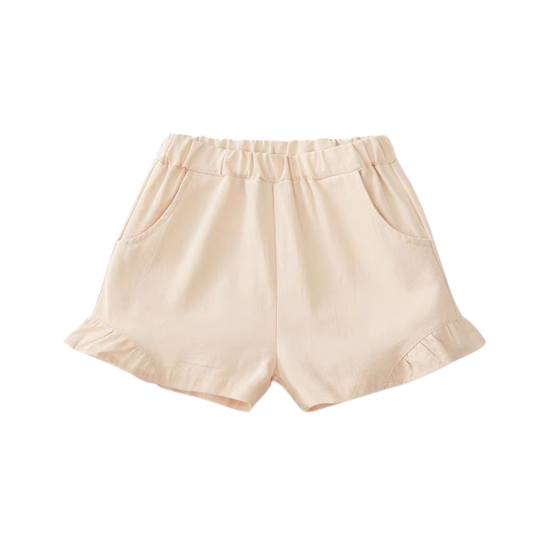 Leila Frill Shorts Sand