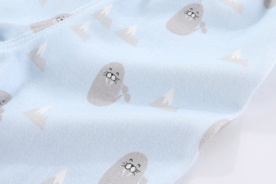 Soft Organic Cotton Pajamas Seal