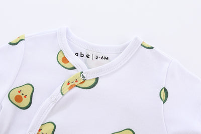 Organic Soft Kimono Bodysuit Avocado