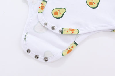 Organic Soft Kimono Bodysuit Avocado