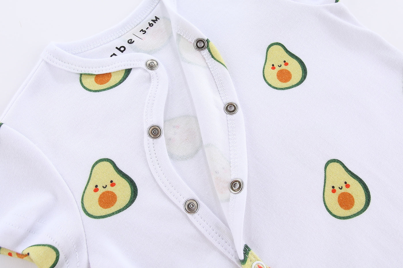 Organic Soft Kimono Bodysuit Avocado