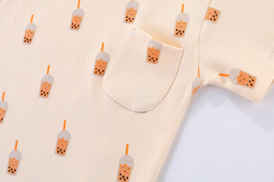 Bubble Tea Soft Pocket Tee