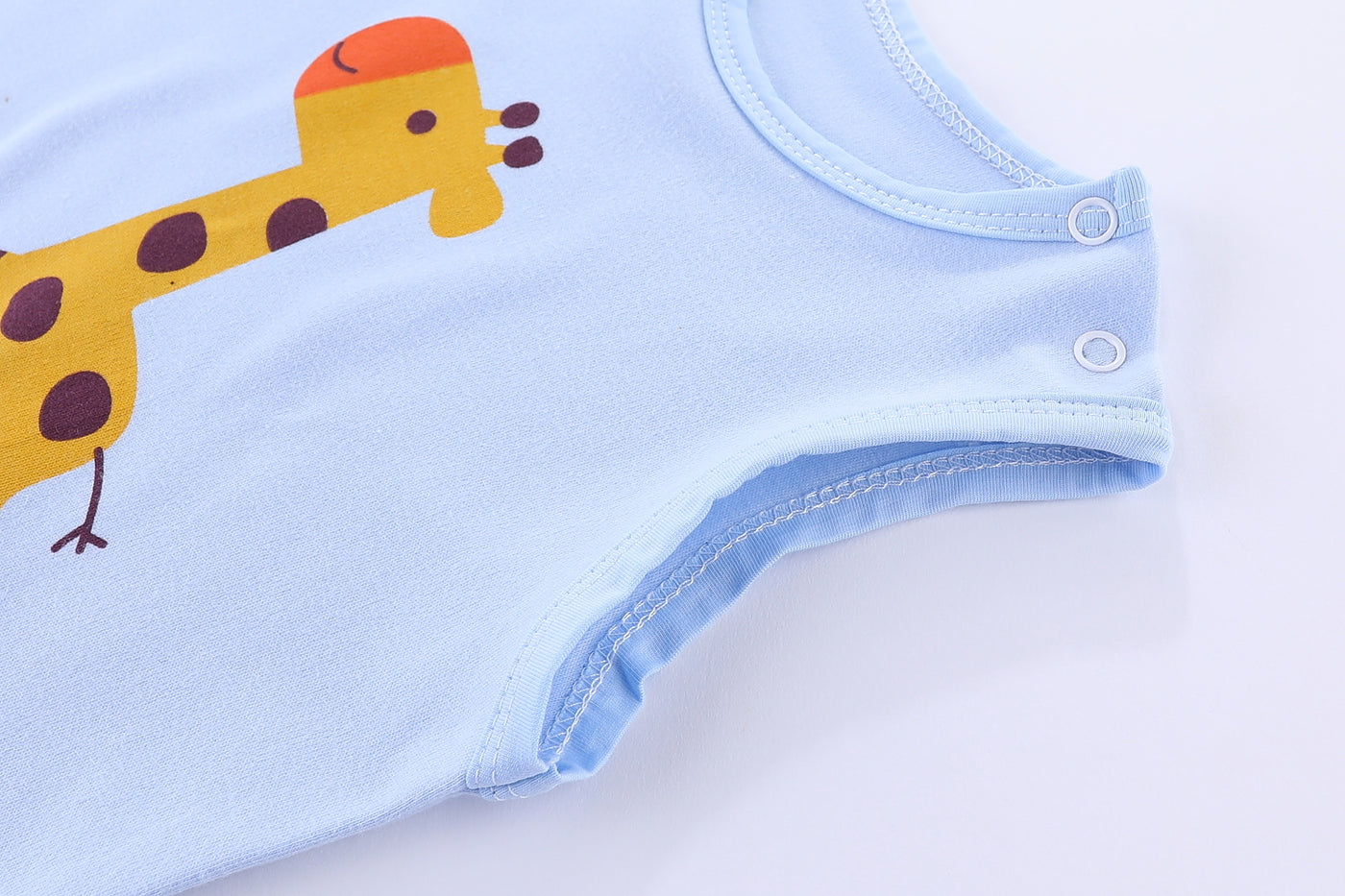 Nature Sleeveless Bodysuit Giraffe