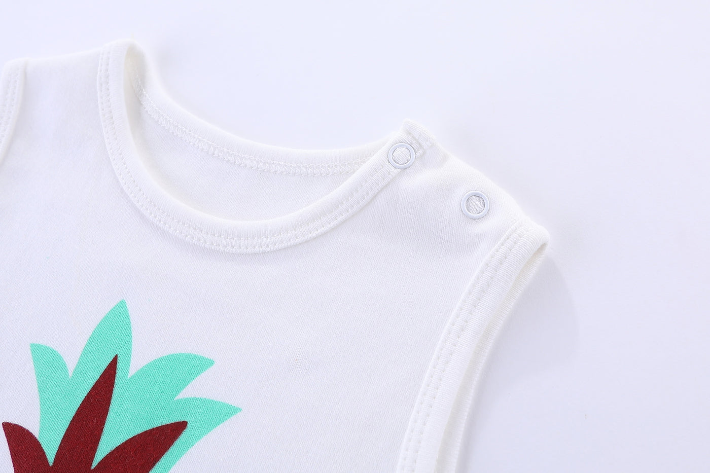 Nature Sleeveless Bodysuit Pineapple