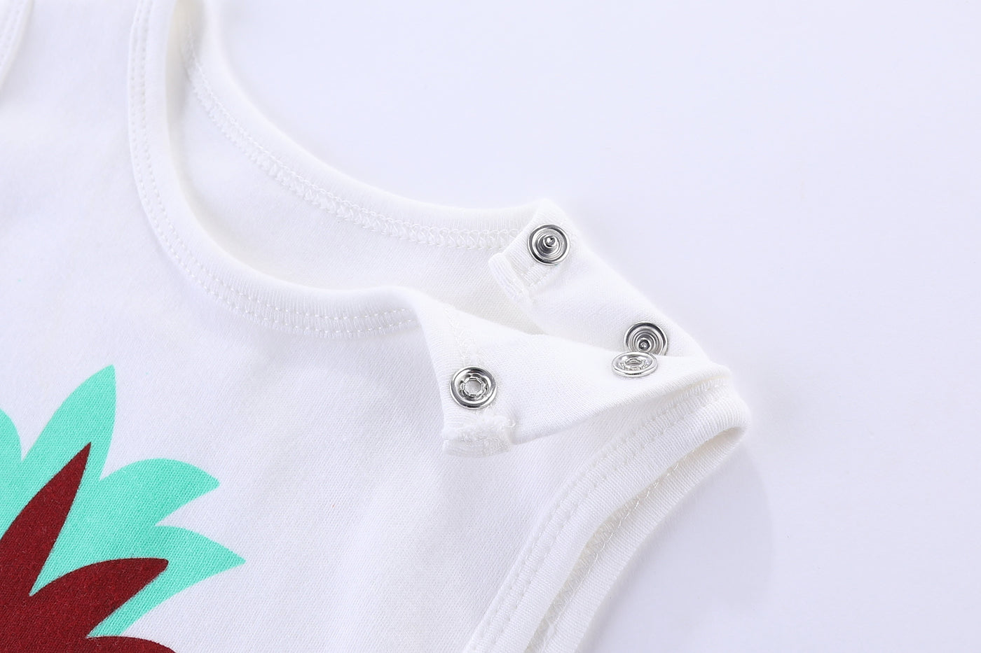 Nature Sleeveless Bodysuit Pineapple