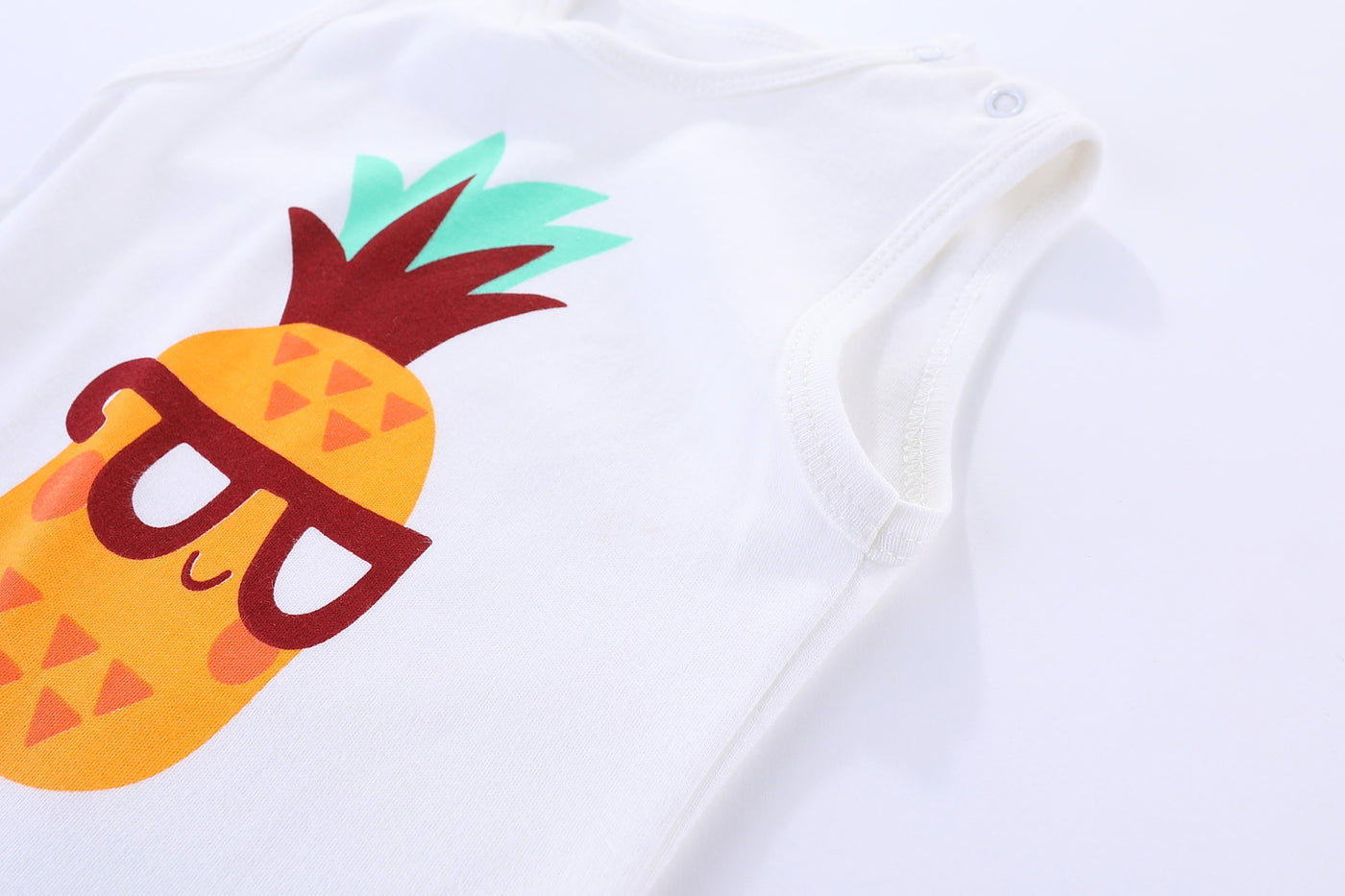 Nature Sleeveless Bodysuit Pineapple