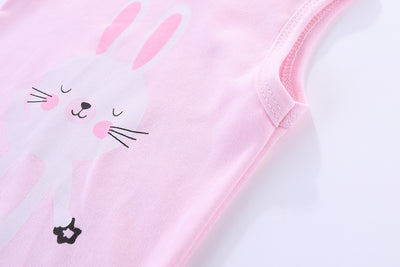 Nature Sleeveless Bodysuit Bunny