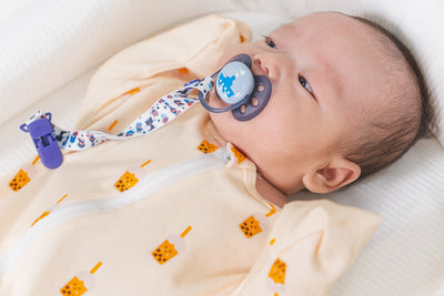 Soft Organic Cotton Sleepsuit Bubble Tea