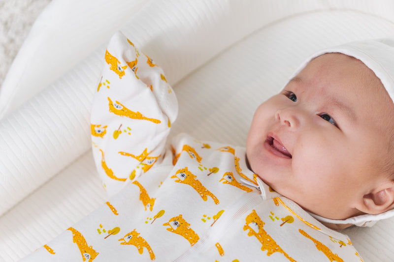 Soft Organic Cotton Sleepsuit Tiger