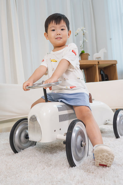 Organic Modal Playwear Outfit Set Cars