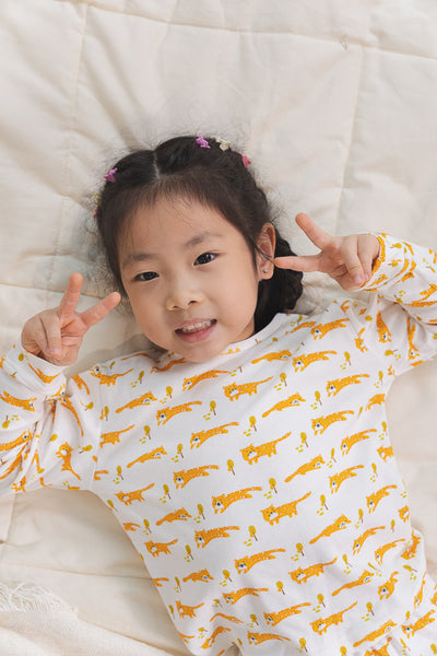 Soft Organic Cotton Pajamas Tiger