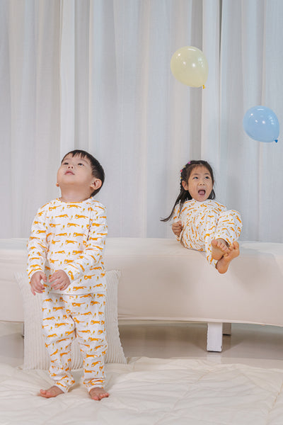 Soft Organic Cotton Pajamas Tiger