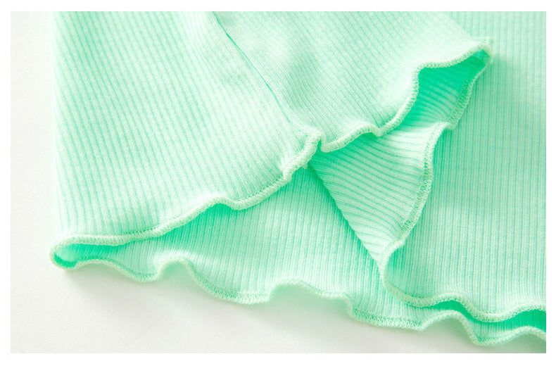 Mia Sweet Frills Tee Set Eggy