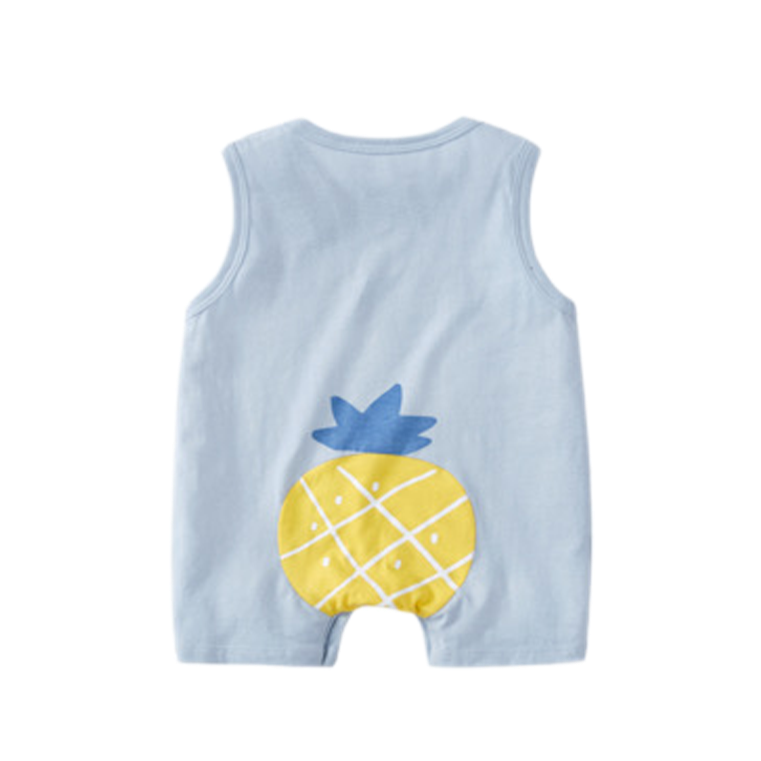 Fruity Bum Sleeveless Playsuit Pineapple