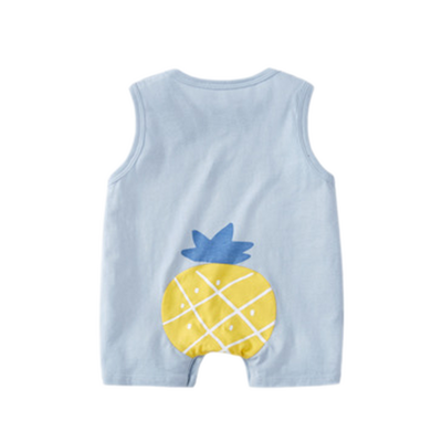 Fruity Bum Sleeveless Playsuit Pineapple
