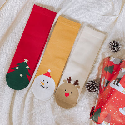 Holiday Knee Socks Set A