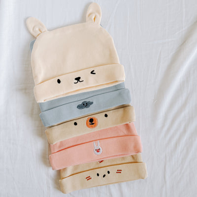 Soft Cotton Baby Beanie