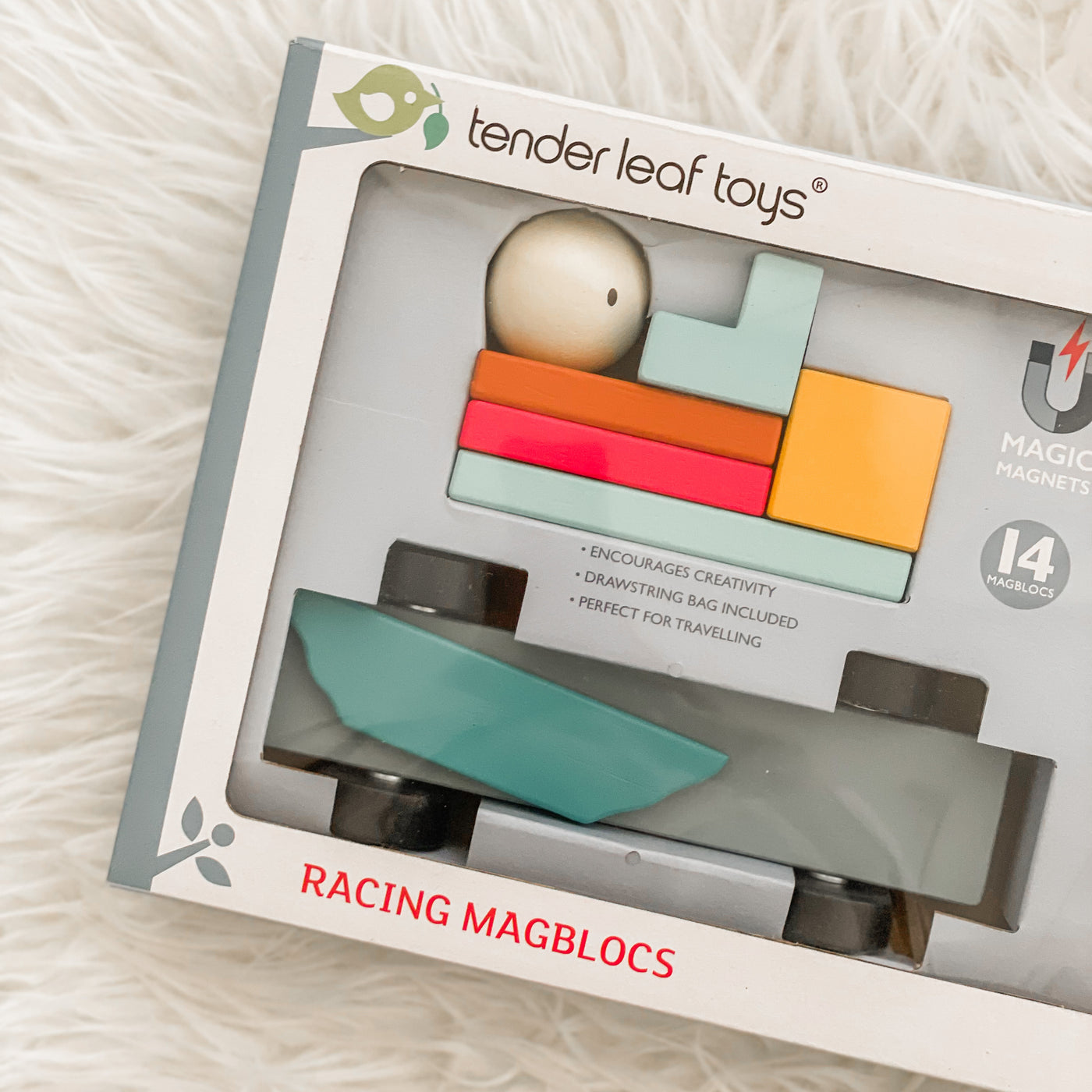 Race Car Magblocks (Magnetic Pieces)