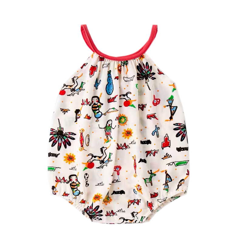 Summer Spag Bodysuit Red Adventure
