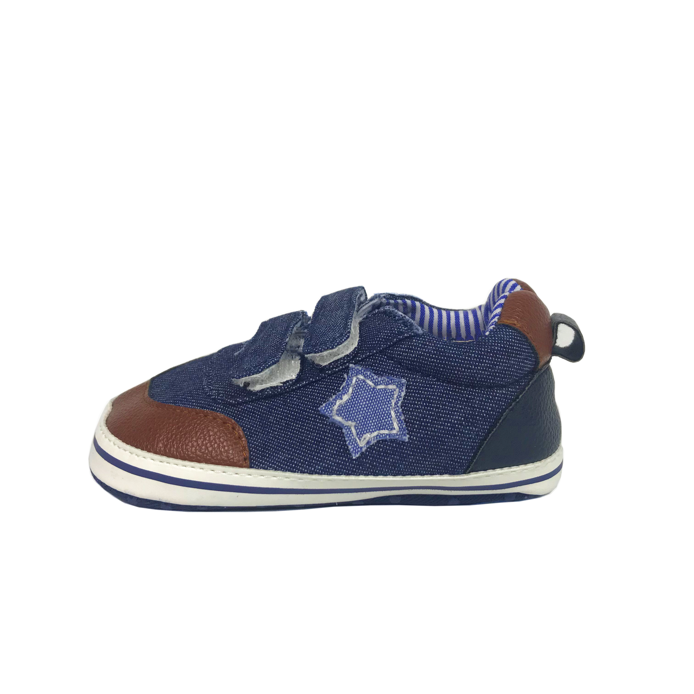 Blue Denim Star Sneakers