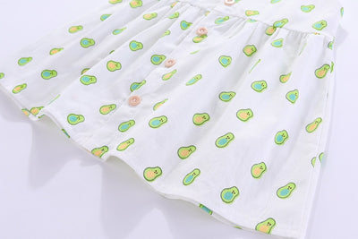 Sweet Avocado Crossback Dress
